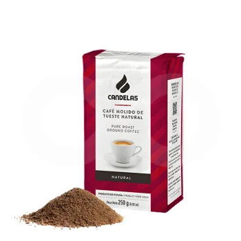 CANDELAS® Ground Coffee Finely Grind 250g