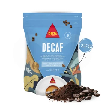 DELTA CAFÉS® Ground Coffee Decaf 220g