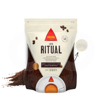 DELTA CAFÉS® Ground Coffee Ritual 220g