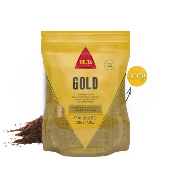 DELTA CAFÉS® Ground Coffee Gold 200g