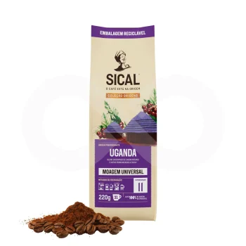 SICAL® Ground Coffee Uganda 220g