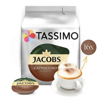 JACOBS® Tassimo Capsules Cappuccino Classico 8 un.