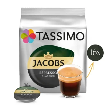JACOBS® Tassimo Capsules Espresso Classico 16 un.