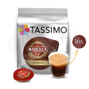 MARCILLA® Tassimo Capsules Espresso 16 un.