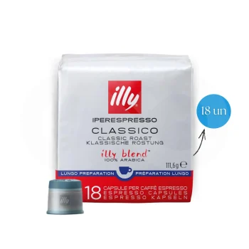 ILLY® Iperespresso Capsules Lungo 18 un.