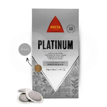 DELTA CAFÉS® Coffee Pods Platinum 16 un.