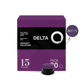 DELTA Q® Delta Q Capsules Mythiq Pack 80 un.