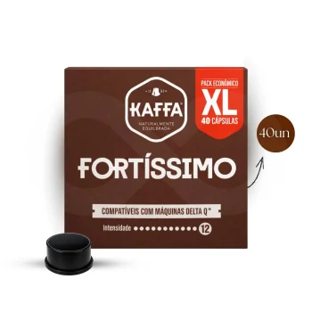 KAFFA® Delta Q Capsules Q Fortissimo XL 40 un.