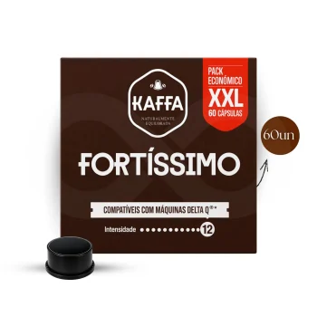 KAFFA® Delta Q Capsules Q Fortissimo XXL 60 un.