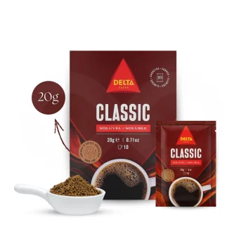 DELTA CAFÉS® Instant Coffee Classic 10 X 2g