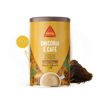 DELTA CAFÉS® Instant Coffee Chicória E Café 250g