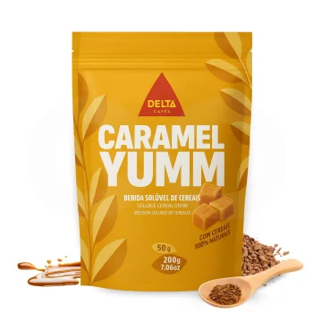 DELTA CAFÉS® Instant Coffee Caramel Yumm 200g
