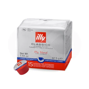 ILLY® Capsules MPS Lungo 15 un.