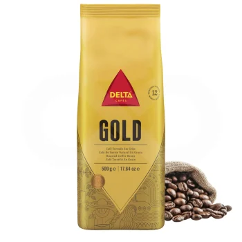 DELTA CAFÉS® Coffee Beans Gold 500g