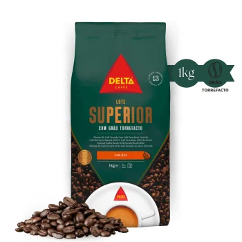 DELTA CAFÉS® Coffee Beans Lote Superior With Caramelized 1kg