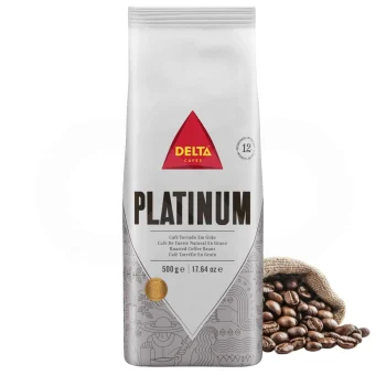 DELTA CAFÉS® Coffee Beans Platinum 500g
