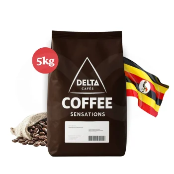 DELTA CAFÉS® Coffee Beans Uganda 5kg