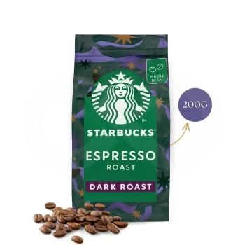 STARBUCKS® Coffee Beans Espresso Dark Roast 200g