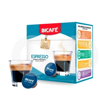BICAFÉ® Dolce Gusto Capsules Espresso 16 un.