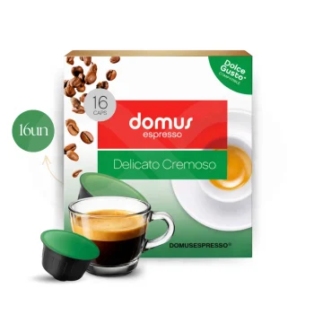 DOMUS® Dolce Gusto Capsules Delicato Cremoso 16 un.