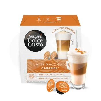 DOLCE GUSTO® Capsules Latte Macchiato Caramel 16 un.