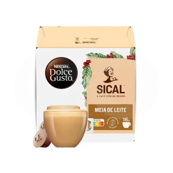 SICAL® Dolce Gusto Capsules Coffee With Milk 16 un.