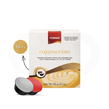 TORRIE® Dolce Gusto Capsules Cappuccino 16 un.