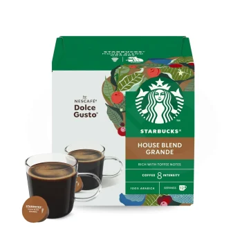 STARBUCKS® Dolce Gusto Capsules House Blend 12 un.