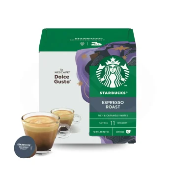 STARBUCKS® Dolce Gusto Capsules Espresso Roast 12 un.