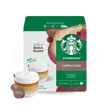 STARBUCKS® Dolce Gusto Capsules Cappuccino 6 un.