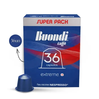 BUONDI® Nespresso Capsules Extreme Super Pack 36 un.