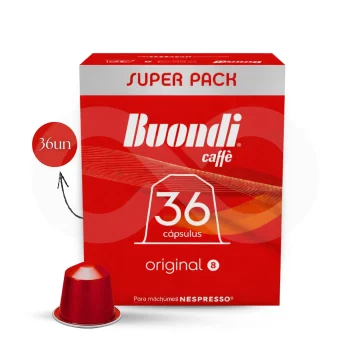 BUONDI® Nespresso Capsules Original Super Pack 36 un.