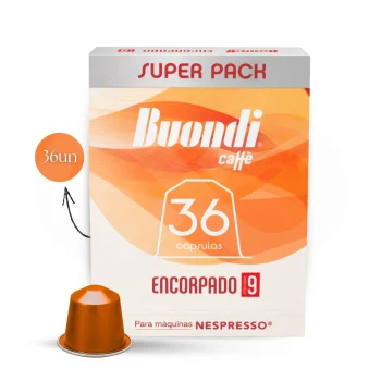 BUONDI® Nespresso Capsules Encorpado Super Pack 36 un.