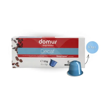DOMUS® Nespresso Capsules Decaf 10 un.