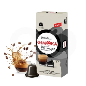 GIMOKA® Nespresso Capsules Vellutato 10 un.