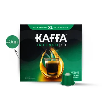 KAFFA® Nespresso Capsules Intenso XL 40 un.