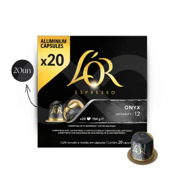 L´OR® Nespresso Capsules Onyx 20 un.
