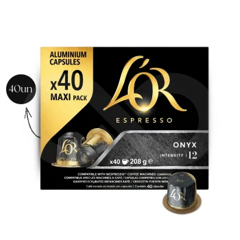 L´OR® Nespresso Capsules Onyx 40 un.