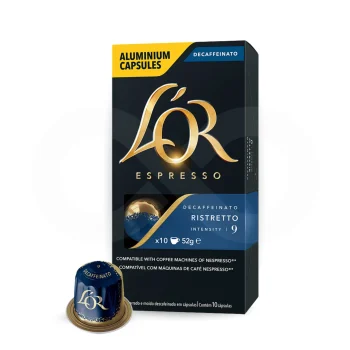 L´OR® Nespresso Capsules Ristretto Decaf 10 un.