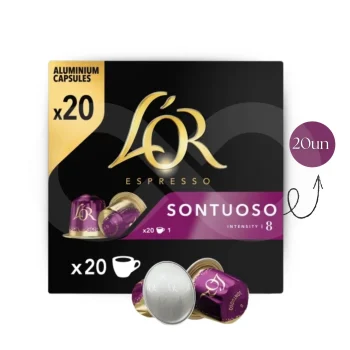 L´OR® Nespresso Capsules Sontuoso 20 un.