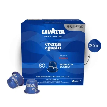 LAVAZZA® Nespresso Capsules Crema E Gusto Classico 80 un.