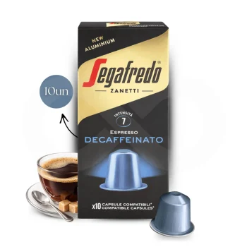 SEGAFREDO® Nespresso Capsules Decaffeinato 10 un.