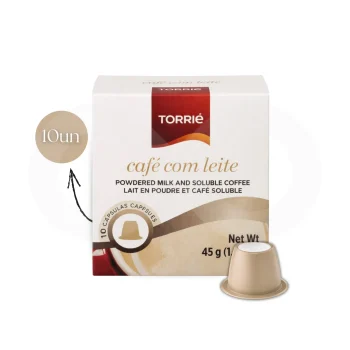 TORRIE® Nespresso Capsules Coffee With Milk 10 un.