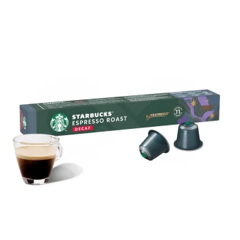STARBUCKS® Nespresso Capsules Espresso Roast Decaf 10 un.