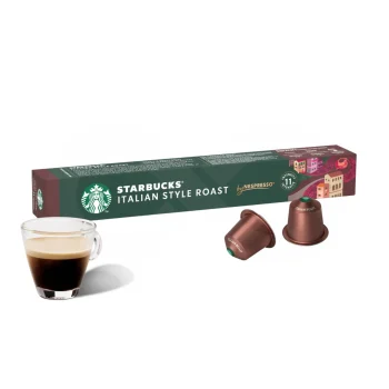 STARBUCKS® Nespresso Capsules Italian Style Roast 10 un.