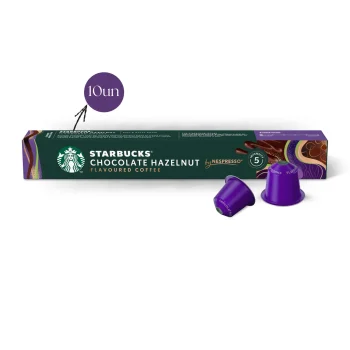 STARBUCKS® Nespresso Capsules Chocolate Hazelnut 10 un.