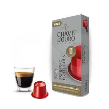 CHAVE D OURO® Nespresso Capsules Portuguese Espresso 10 un.