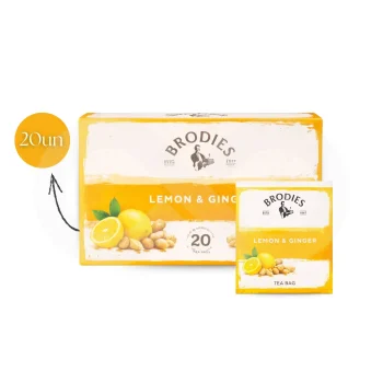 BRODIES® Tea Lemon & Ginger 20 un.