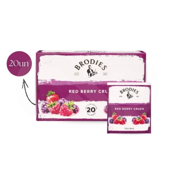 BRODIES® Tea Red Berry Crush 20 un.