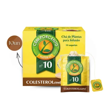 CEM POR CENTO® Tea Colesterol Control 10 un.